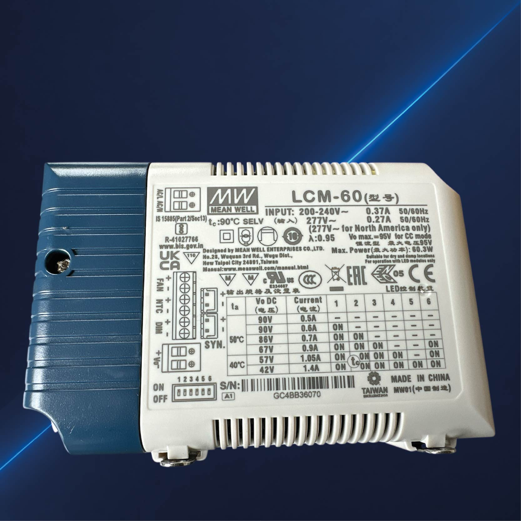 MEAN WELL - LCM - 0-10V CC