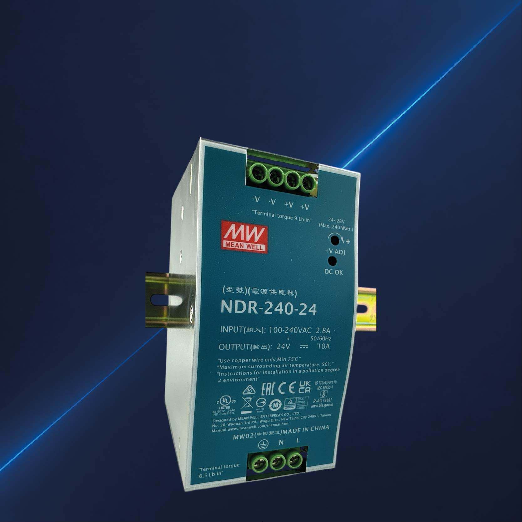 MEAN WELL - NDR (12/24V)