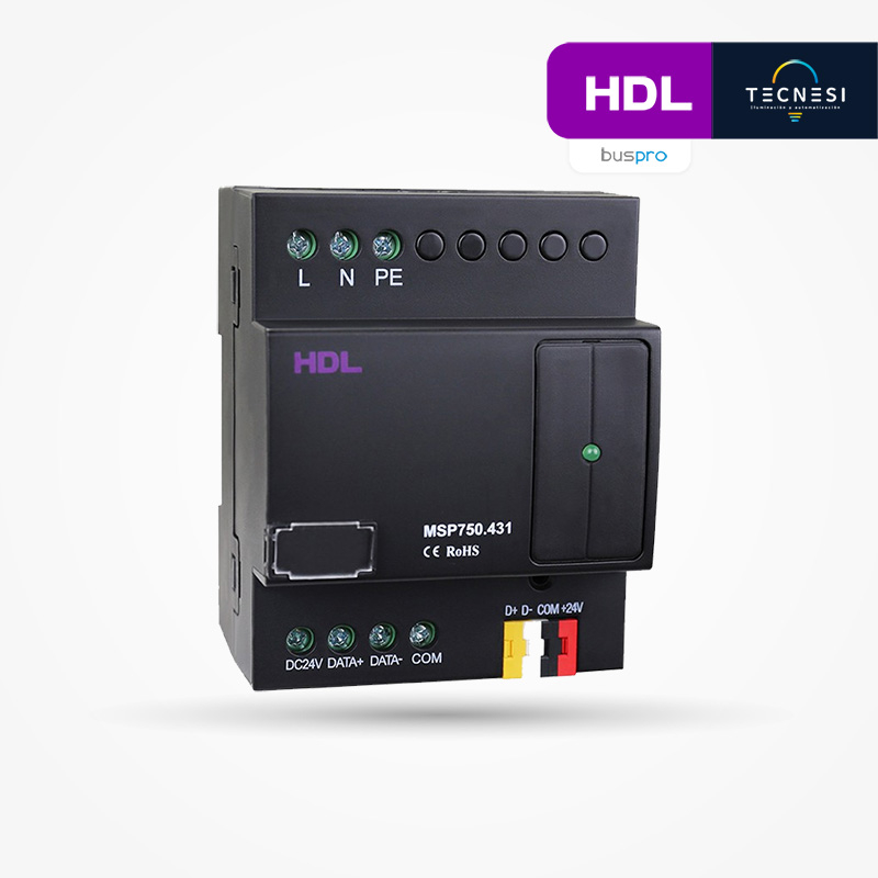  HDL-MSP750.431: Módulo de fuente de alimentación de 750 mA