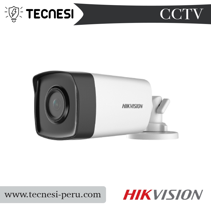 HK-DS2CE17D0T-IT5F: Tubo 2MP 1080p ext. con IR 80m L3.6mm - 12VDC