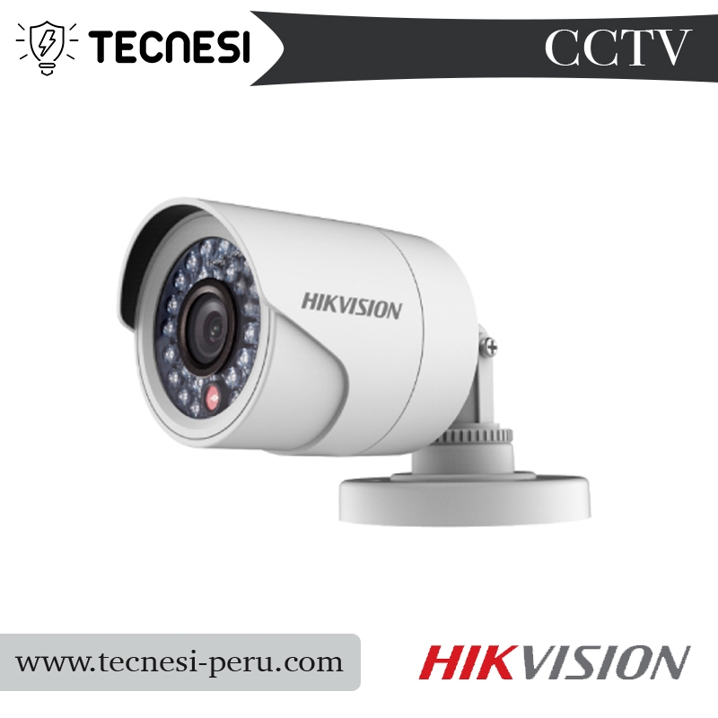 HK-DS2CE16D0T-IRF: Tubo 4 EN 1 1080P ext con IR 20m L2.8m - 12VDC