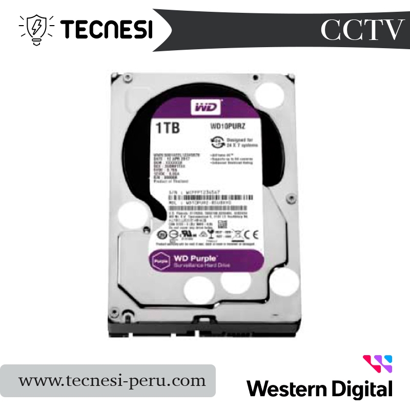 SE-HDD1TB: Disco duro purple WD 1 tera sata