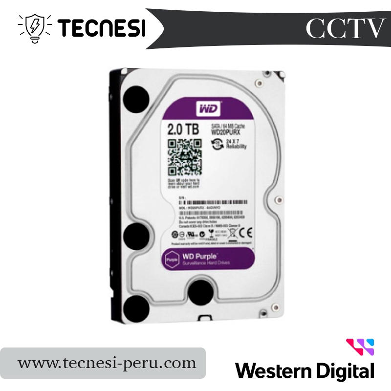 SE-HDD2TB: Disco duro purple WD 2 teras sata