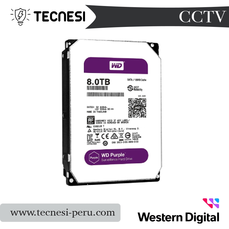 SE-HDD8TB: Disco duro purple WD 8 teras sata