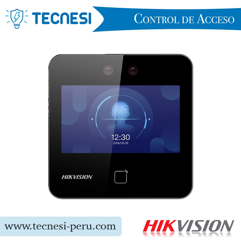 HK-DS-K1T343EWX: C. Acceso facial 1500 rostros y 3000 tarjetas