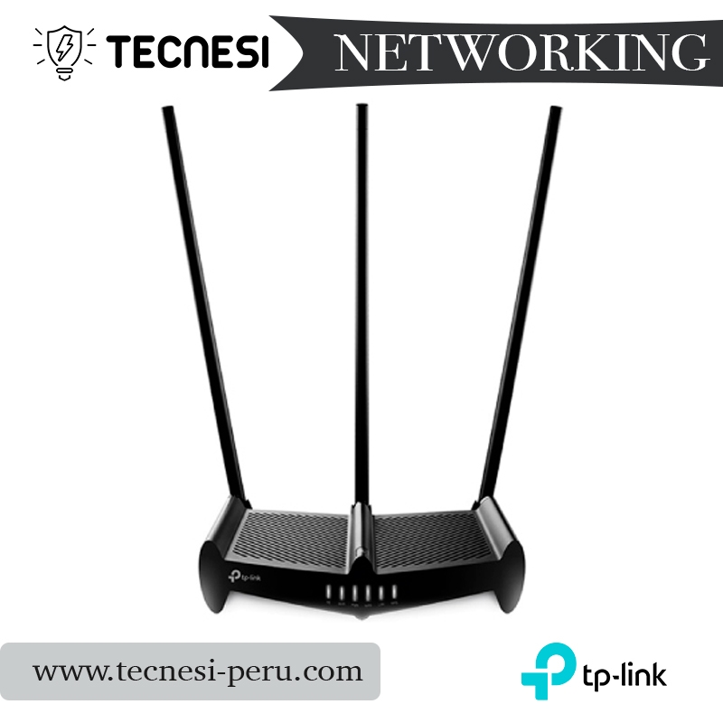 TP-TL-WR941HP: Router high power 450mbps 2.4GHZ 3 antenas - rompe muros